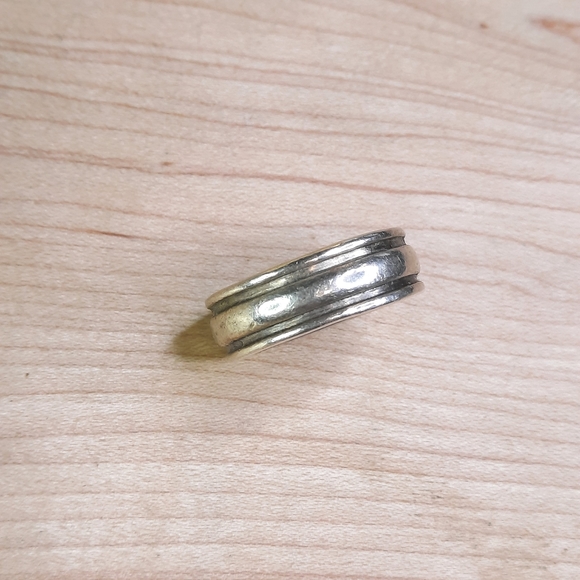 Vintage Solid Sterling Band - Picture 3 of 3